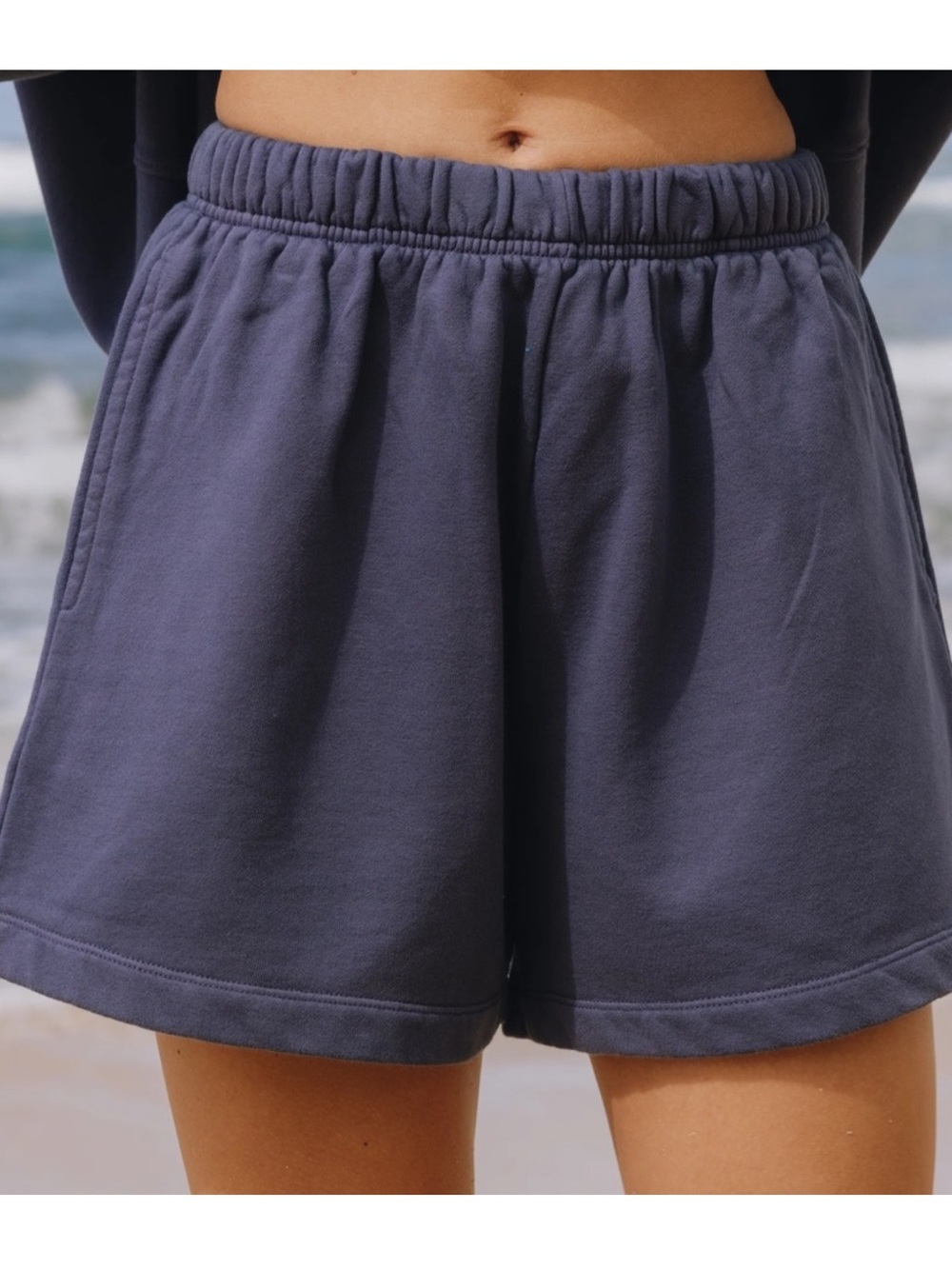 Daily Drills Navy Sweat Shorts